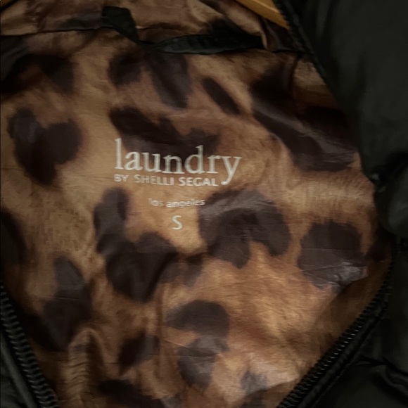 Laundry Black Puffer Coat - Picture 5 of 7